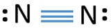 Nitrogen N2 lewis structure